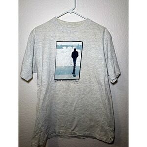 Vintage All Sport Proweight Jackson Browne Graphic T-Shirt, Gray, Size L